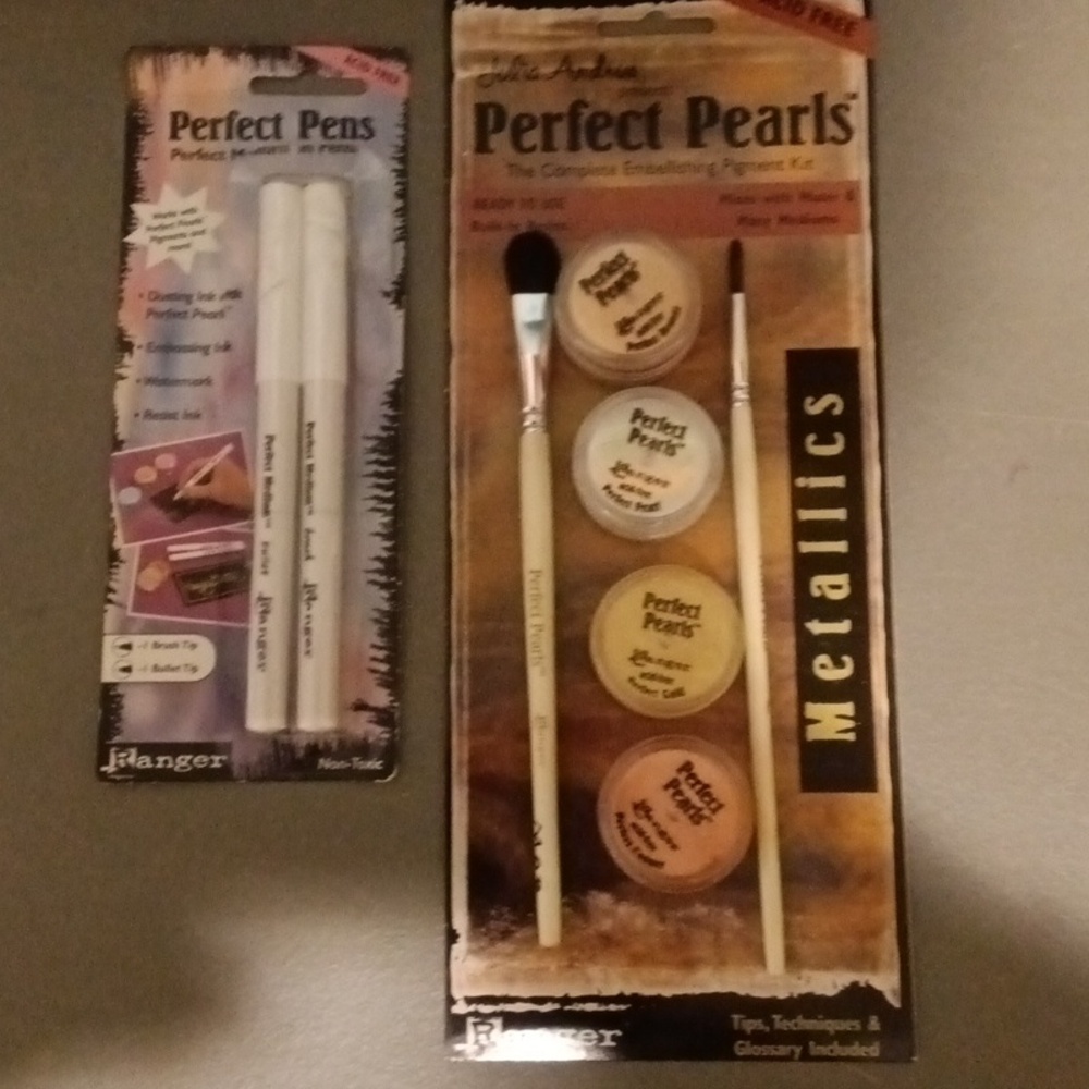 Ranger Ink Perfect Pearls & Perfect Pens (Used)